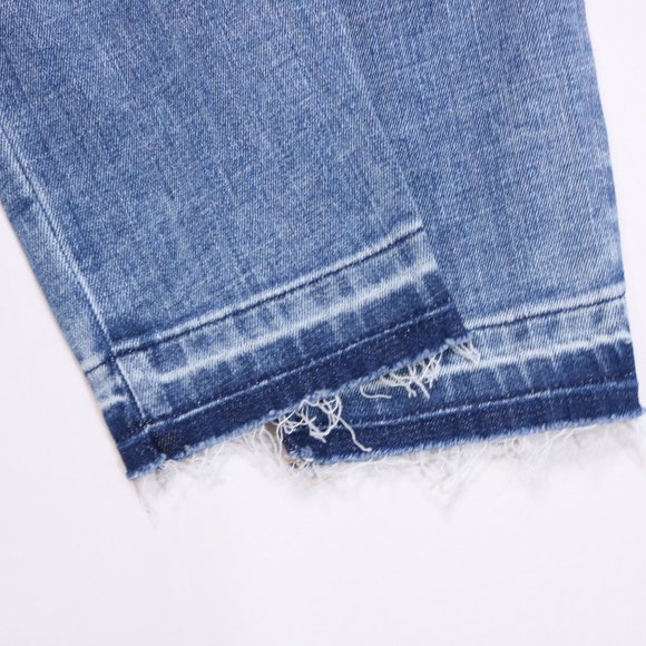 Joe's Jeans Skinny Ankle Distressed Raw Hems - Picture 3 of 8